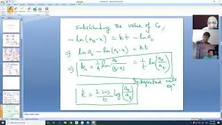 Chemical Kinetics-Lecture 2(1st order kinetics, graphs, Half life period, Examples and Numericals)