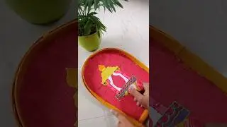 #Doli / palki colour on kulo#diy#art#shorts#trending😱🤔😯