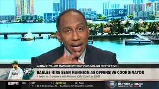 FIRST TAKE | Philly is coming NFC - Stephen A.: Sean Mannion is the correct choice as new Eagles OC