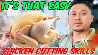 It's that easy to cut chicken super fast, amazing