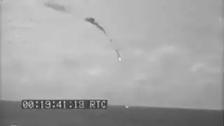 Japanese Plane Shot Down, 1944