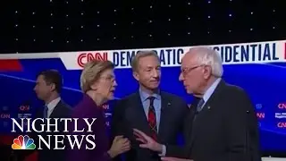 Elizabeth Warren And Bernie Sanders Shy Away From Tuesday Night Feud | NBC Nightly News