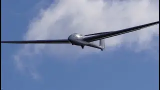 Glider movment at Portmoak Airfield