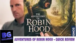 Adventures of Robin Hood Board Game - Quick review