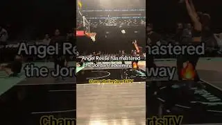 Angel Reese Working on HER Michael Jordan Fadeaway!!! #viral #wnba #shorts #women #basketball