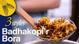 Badhakopir Bora/Pakora&mdash;The Crispiest Cabbage Fritters + Batter-Fried Cabbage