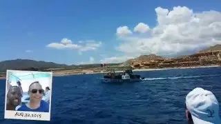 Party boat Battle in Cabo San Lucas Mexico