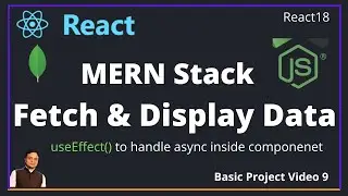 NodeJS + React + MongoDB Fetch and show on React