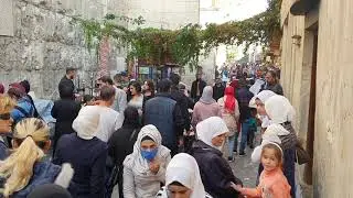 Damascus, the old city on a Saturday