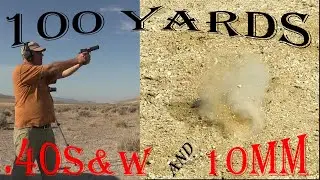 100 Yards Pistol Shoot