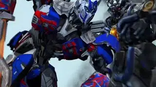 Optimus Prime vs Galvatron animation 3d [Prisma3D/Transformers]