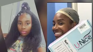 AMAZON FINDS: Kinky straight half wig| Ft. Unice Hair

#kinkystraighthair #amazonwig #halfwigs
