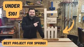 Easy Woodworking under 1 Hour! - Best Projects for Spring Part 1!