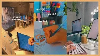 Discover the Real Study of ASMR aesthetic tiktok || relaxing videos,Toktok Compilation 📚📎