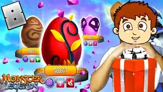 SPECIAL GIFT FOR SUBSCRIBERS AND BACK TO BACK LEGENDRY MONSTERS || Monster Legends In Hindi Part 8