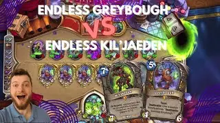 Endless Greybough vs Endless Kil&rsquo;jaeden &ndash; Win on Turn 44! | Hearthstone Epic Battle
