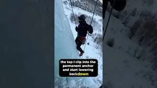 How Ice Climbers Get Gear Back