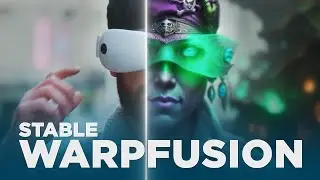 Анимация ИИ из вашего видео: руководство по стабильной работе Warpfusion (Google Colab и локальная установка)