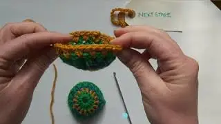 HOW TO - crochet a Christmas decorative bauble