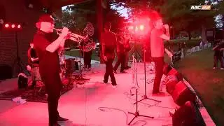 Kommuna Lux and LowDown Brass Band live at the Levitt AMP Galva Music Series!