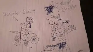 Shadow Noir Gaming the Ninja pan and The almighty Devastator gaurdian of ninja pans