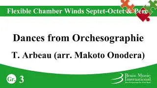 Dances from Orchesographie - Flexible Septet/Octet by Thoinot Arbeau (arr. Makoto Onodera)