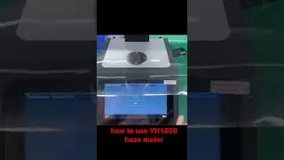 How to use YH1000 haze meter to measure haze and transmission