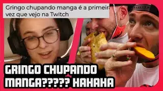 GRINGO provando COMIDA de rua BRASILEIRA &bull; React
