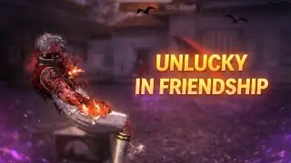 Unlucky in friendship 💔 sad edit | Hindi | Free Fire Edit 
