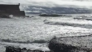 STORM CLAUDIA, Swell at Carcavelos, day 4! Livestream