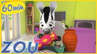 ZOU en français 🦓 Le vase de Zou 💐 COMPILATION | dessin animé