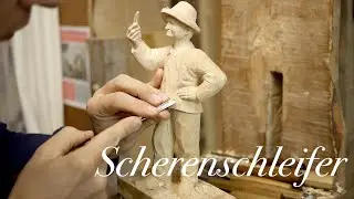 Scherenschleifer schnitzen