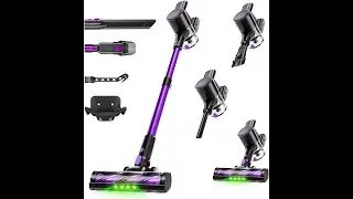 Honki Cordless Vacuum Cleaner, 500W/40Kpa Vacuum Cleaners for Home, Stick Vacuum Cordless