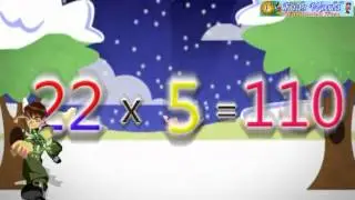 Multiplication Table of 22