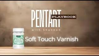 Pentart Soft Touch Varnish Perfect for a Soft Ultra Matte Finish