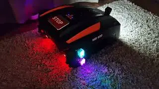 Yardforce MB400 lawnmover LED lights for night shift