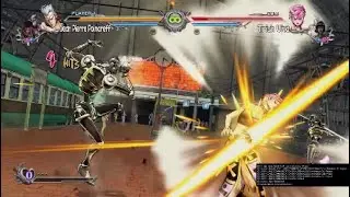 JJBA ASBR: Great Heat Attacks on Trish Una (Requested Video)