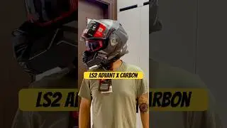 My new helmet LS2 Advant X Carbon! #ls2 #ls2helmets #ls2advant #carbonfiberhelmet