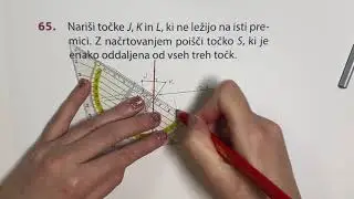 Simetrala daljice - reševanje nalog