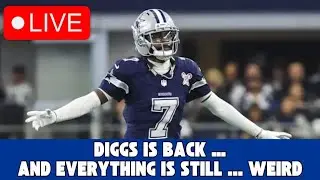 Diggs Is Back&hellip; And Everything Is Still Weird | Dallas Cowboys Daily Blitz LIVE