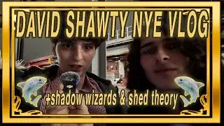 David Shawty NYE Vlog (w Shadow Wizards + Shed Theory)