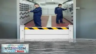 Flood Barrier for Home Aluminum Alloy Garage Door Water Barrier H15.7in W31.5in