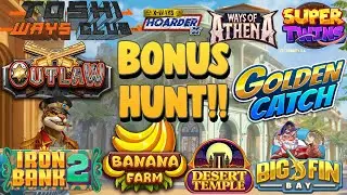 €3000 BONUS HUNT! HIGH STAKE HOARDER 4*?!👀💪😎