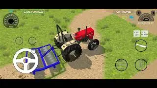 Poly disc harrow| swaraj tractor| tractor videos| agriculture| harvesting