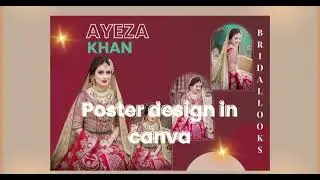Awesome and unique poster design tutorial in canva