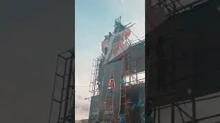 Beast Cutout Celebration in Rohini theater #beast #thalapathyvijay #beastfdfs