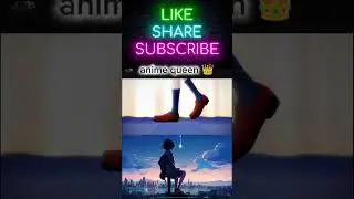 Anime cute girl walk 😍