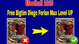 Diego Forlan efootball 2025 | Racikan Diego Forlan efootball 2025