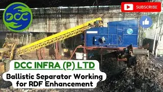Ballistic Separator Working for RDF Refinement | Ballistik Separator | AFR Enhancement | DCC Group