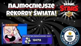 25 NAJMOCNIEJSZYCH REKORDÓW ŚWIATA W BRAWL STARS!